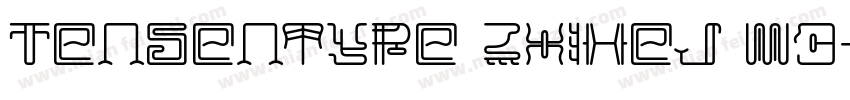Tensentype ZhiHej W3字体转换
